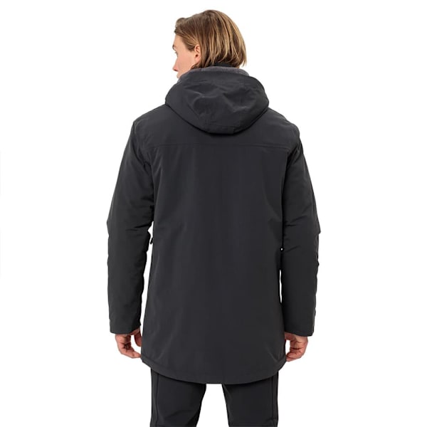 Vaude Idris Wool Ii Parka Svart S Man
