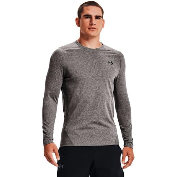 Under Armour Langærmet T-shirt Coldgear Armour Fitted Crew Grå L / Regular Mand