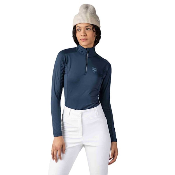 Rossignol Classique Langærmet Baselayer Blå S Kvinde