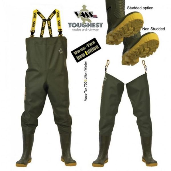Vass E Nova 700 Thigh Pvc-vadare  EU 48 Man