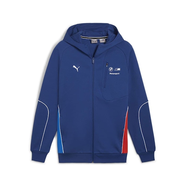 Puma Bmw Mms Sweatshirt Med Lynlås Blå 2XL Mand