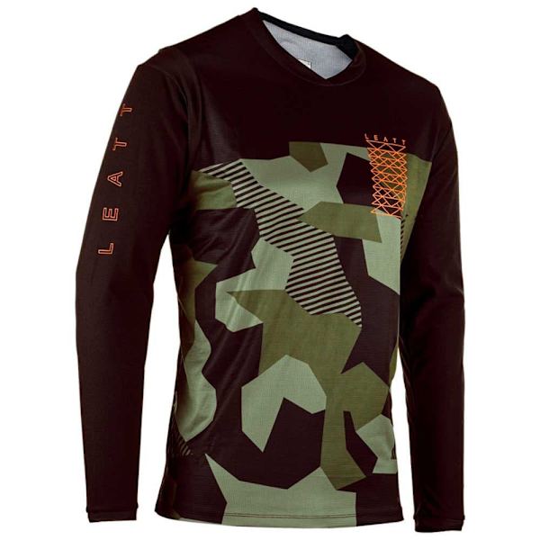 Leatt Pitkähihainen Enduro Jersey Gravity 4.0 Vihreä L Poika