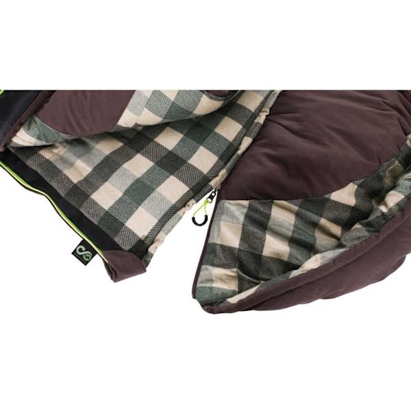 Outwell Sovepose Camper Supreme Brun Long / Left Zipper