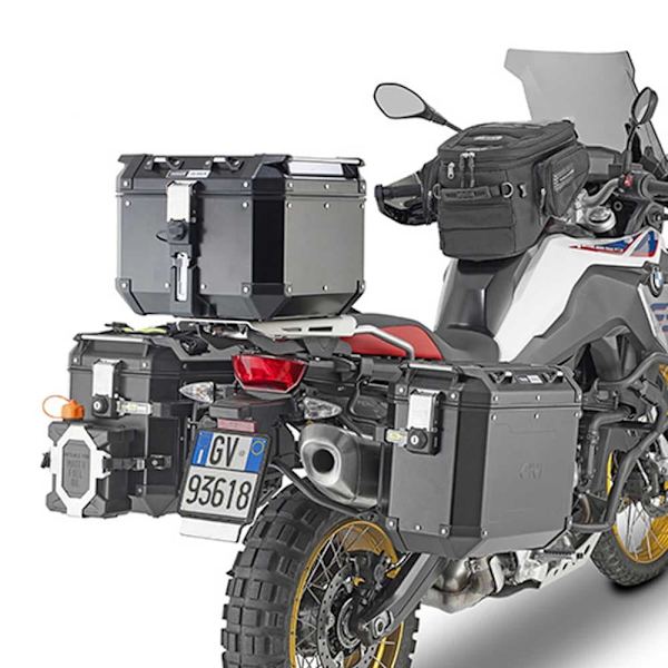 Givi Trekker Outback Monokey Cam-sivulaukkuteline Bmw F 750 Gs/f 850 Gs/f 850 Gs Adventure -moottoripyörään Musta