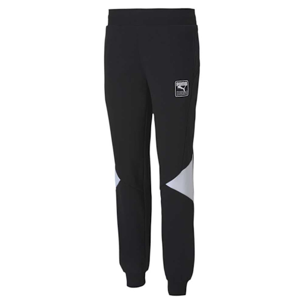 Puma Byxor Rebel Fleece Cl Svart S Kvinna