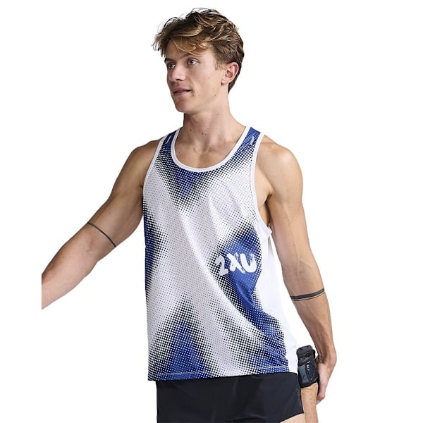 2xu Ärmlös T-shirt Light Speed Singlet Blå 2XL Man
