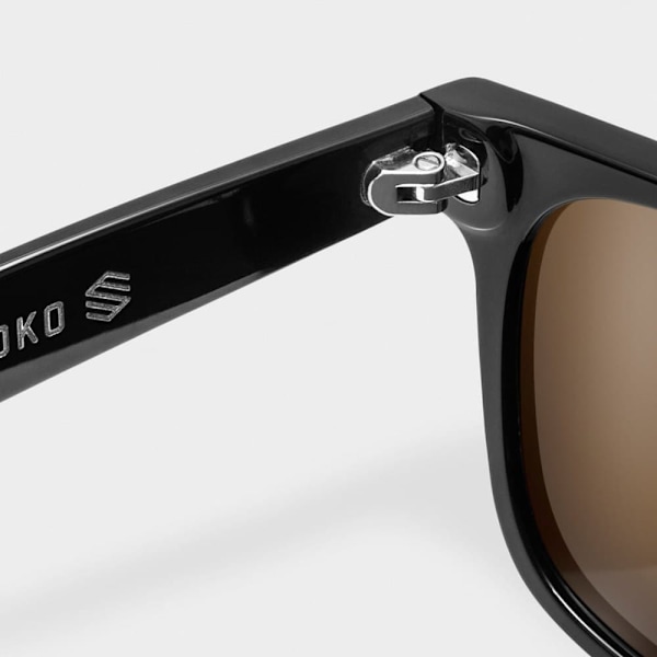Siroko Capri Aurinkolasit Musta Brown Mirror/CAT3