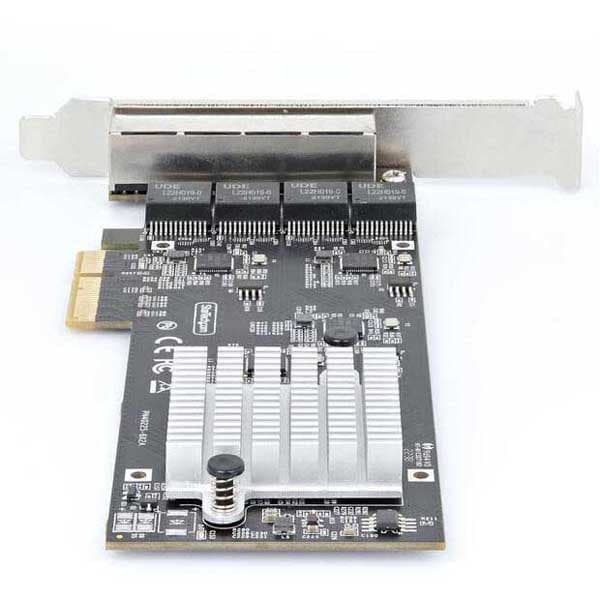 Startech Pr42gi Pci-e Nätverksadapter Till Ethernet 4 Portar