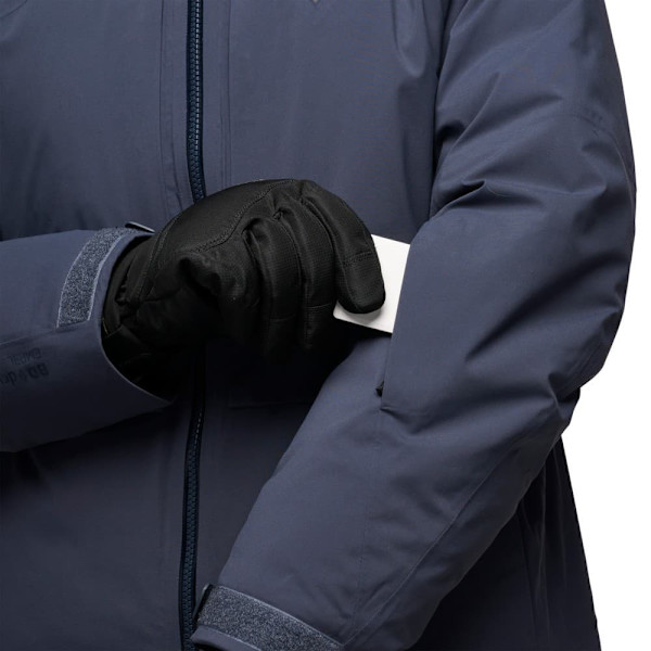 Black Diamond Factor Insulated Parka Grå L Kvinna