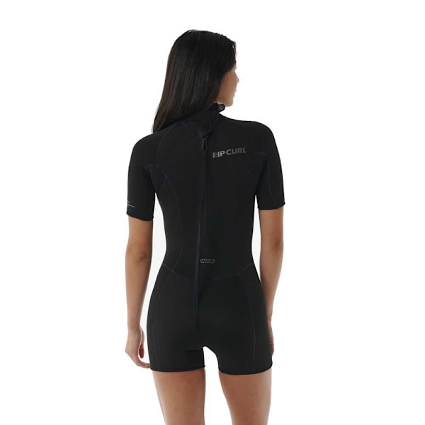 Rip Curl Shorty Med Lynlås Bagpå D/patrol 2/2 Mm Eco Sort 10
