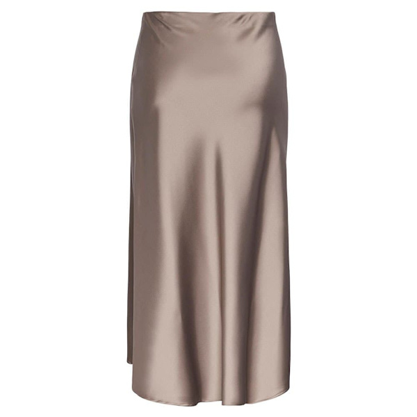 Yas Lång Kjol Pella Beige M Kvinna