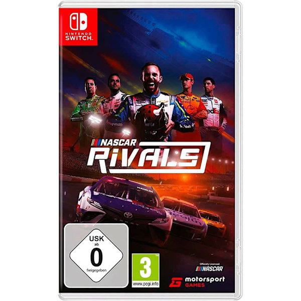 Meridiem Games Switch Nascar Rivals Flerfarvet PAL
