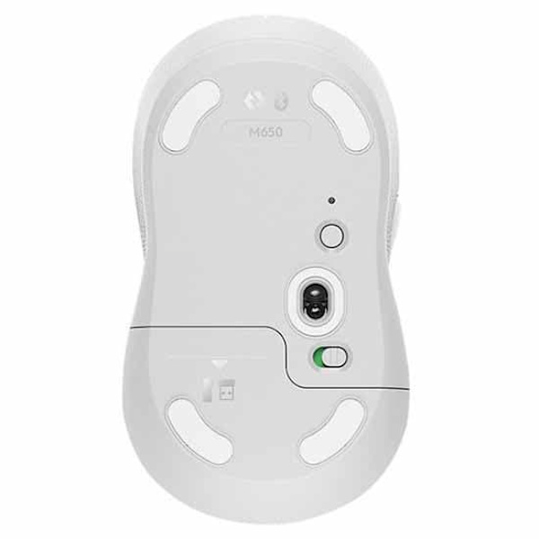 Logitech Vänster Trådlös Mus Signature M650 L Silver