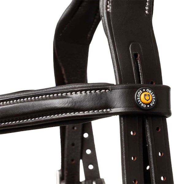 Equestro Anatomic Soft Stitched Tygel Brun Cob