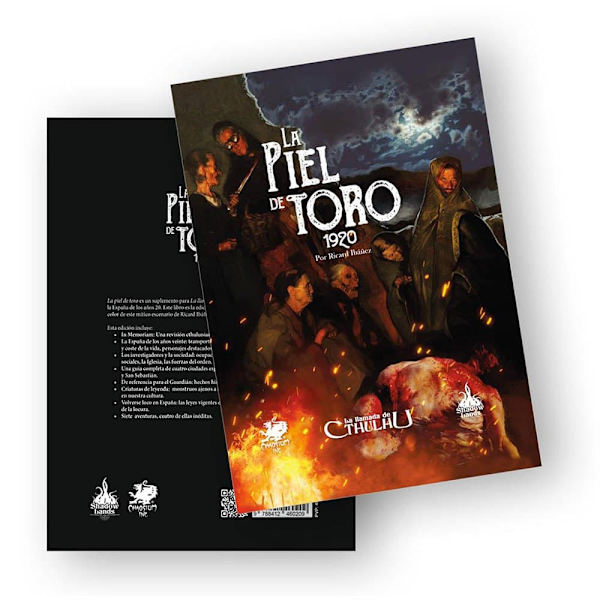 Shadowlands Ediciones La Piel De Toro Hopeinen