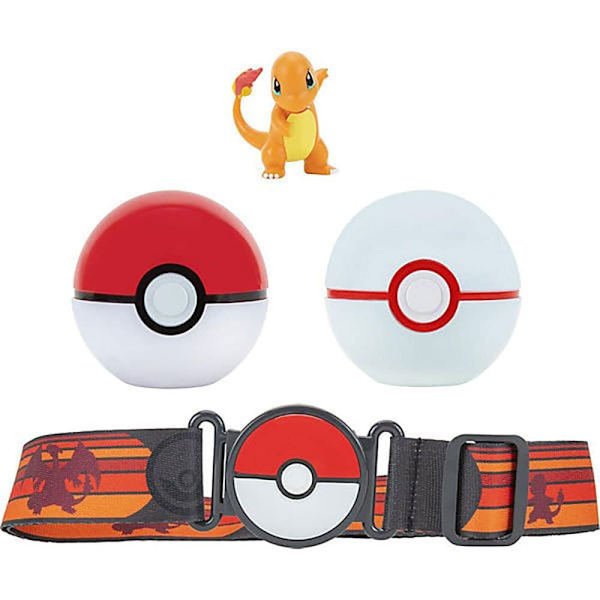 Jazwares Spil Seturon Set Poké Ball. Luksus Ball & Charmander Pokémon
