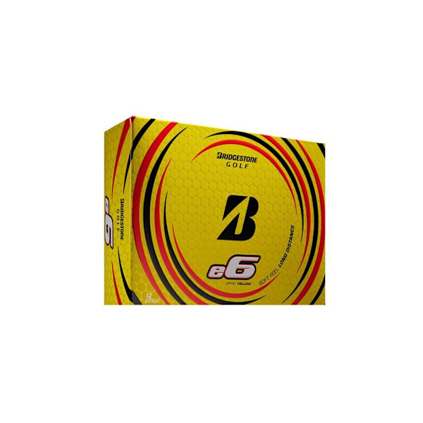 Bridgestone Golf Golfbolde E6 12 Enheder Gul