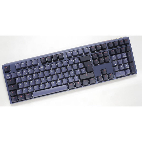 Ducky Spel Tangentbord One 3 Cosmic Pbt Mx Red Blå Spanish QWERTY
