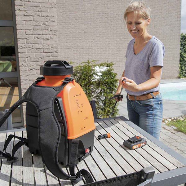 Powerplus Sulfator Powdpg80460 20v 16l Søvfarvet