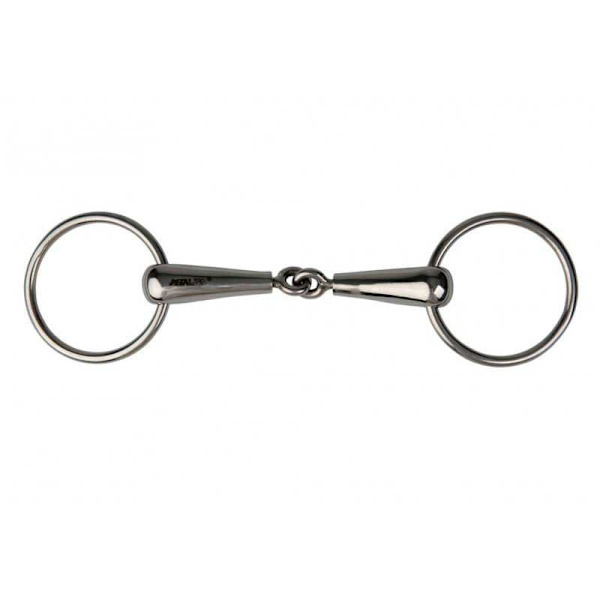 Metalab Full Broken Snaffle Pinchless Silver 125 mm