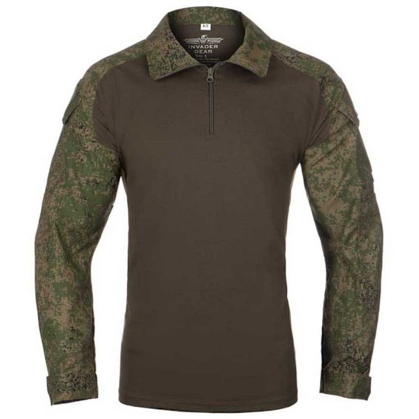 Invadergear Combat Pitkähihainen T-paita Ruskea 2XL Mies
