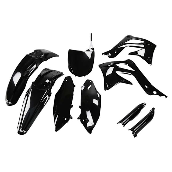 Ufo Plastsæt Kawasaki Kxf 450 2012-2012 Kakit217f-001 Fork Protectors &