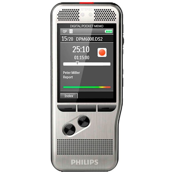 Philips Röstinspelare Dpm 6000/02 Grå