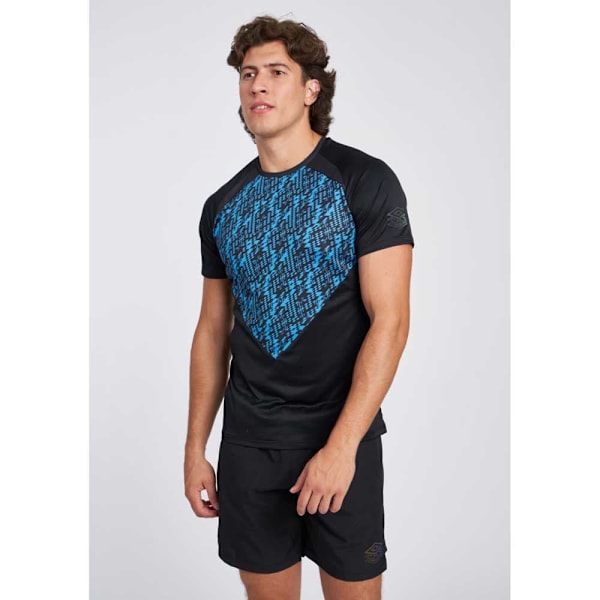 Umbro Pro Training Graphic T-shirt Med Korte ærmer Blå,Sort M Mand