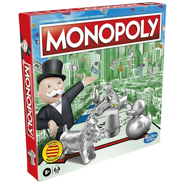 Monopoly Brädspel Barcelona Version En Español