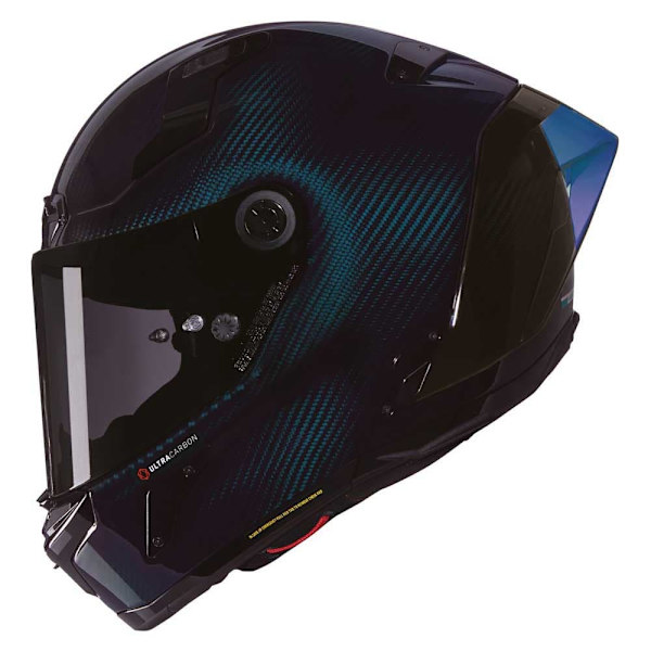 Nolan X-804 Rs Ultra Carbon Liquido Fullface-hjelm Blå XL