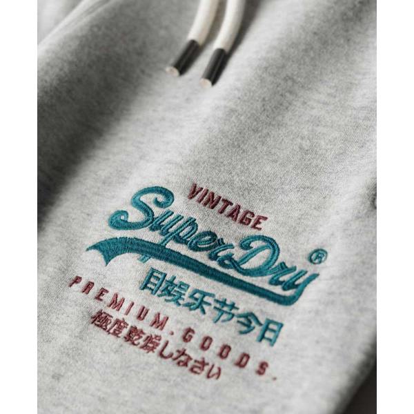 Superdry Duo Vl Graphic Sportsbukser Grå L Mand