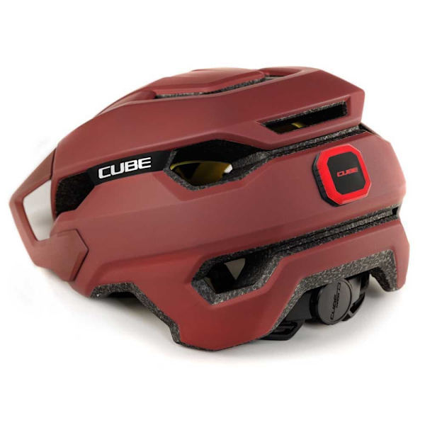 Cube Stray Mips Mtb-hjelm Rød L