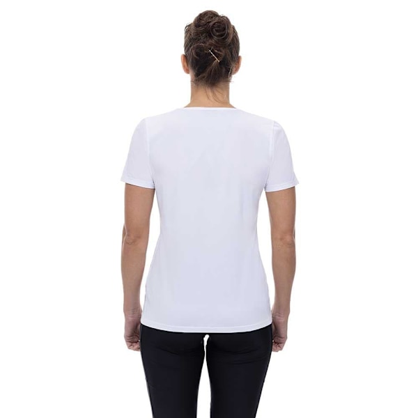 Cube Kortärmad T-shirt Organic Classic Logo Vit M Kvinna