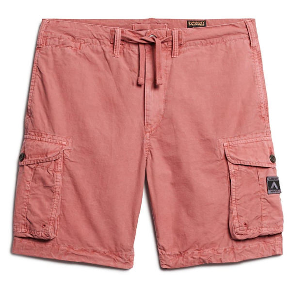 Superdry Parachute Light Cargo Shorts Rosa 28 Man