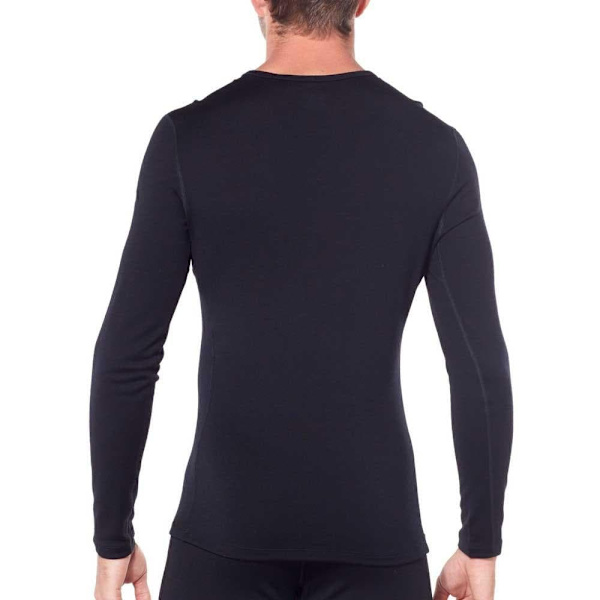 Icebreaker Baselag 260 Tech Merino Sort L Mand