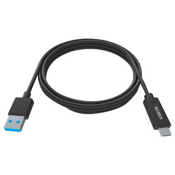Vision Professionell Usb-a Till Kabel-usb-c 2 M Silver