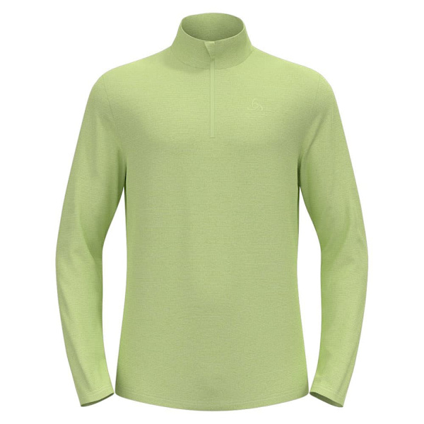 Odlo Roy Ml Fleece Med Halv Dragkedja Grönt M Man