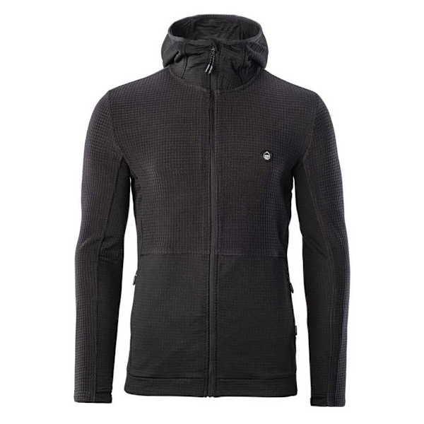 Elbrus Sweatshirt Med Fuld Lynlås Bessan Polartec Sort M Mand