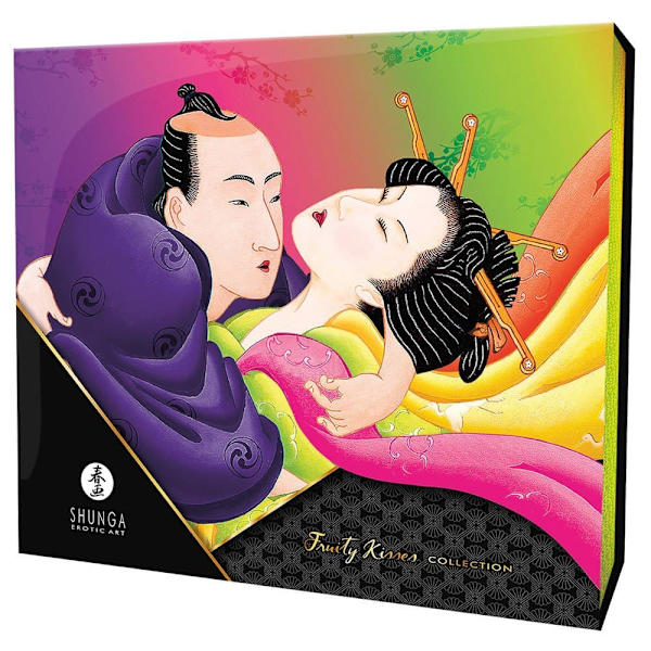 Shunga Frugtkys Erotisk Massageolie