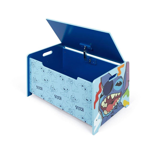 Lilo & Stitch Legetøjskasse I Træ