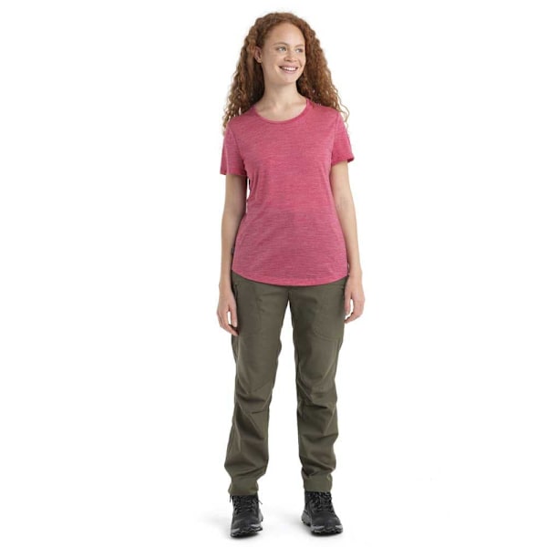 Icebreaker Kortærmet T-shirt Sphere Ii Merino Rosa S Kvinde