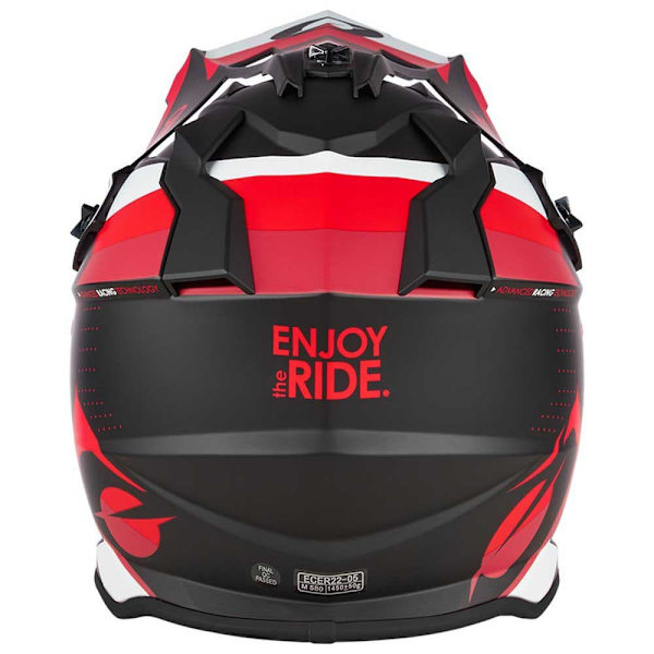 Oneal Motocross Hjelm 2srs Spyde V.23 Rød,Sort S