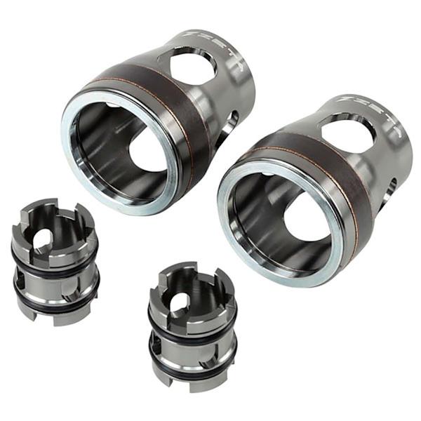 Zeta Framgaffelsänkande Innersats-30 Mm Yamaha Yz 450 F 18-20 Ze56-31020 Silver