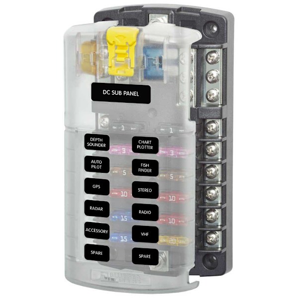 Blue Sea Systems Ato Fuse Block 12 Position Sort