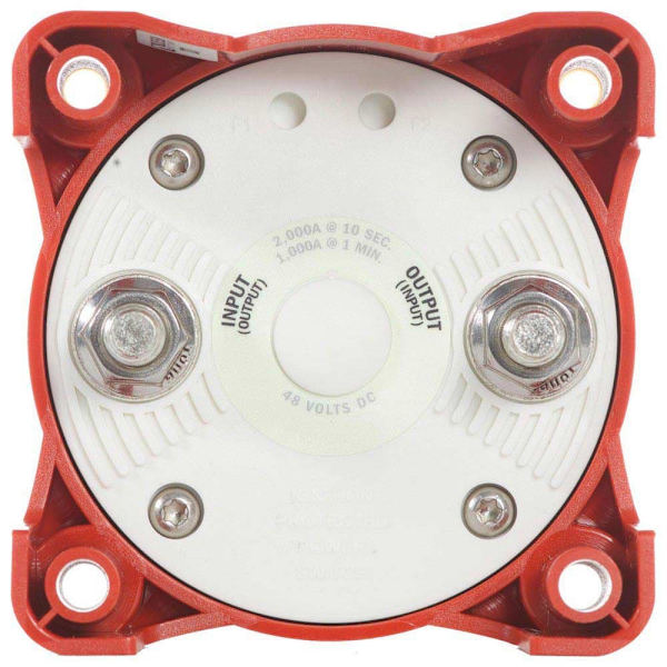 Blue Sea Systems E Series On Off Battery Switch Röd