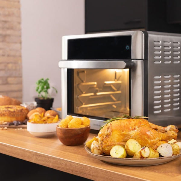 Cecotec Bake&fry 3000 Touch Steel 1600w 30l Pöytäuuni Valkoinen One Size / EU Plug