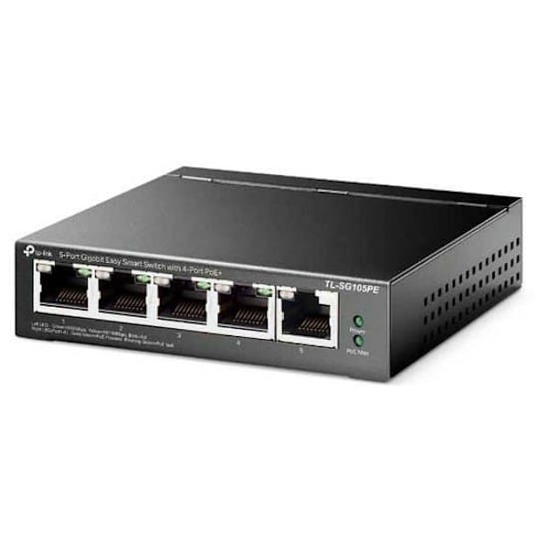 Tp-link Ports Hub Switch Tl-sg105pe 5 Sort