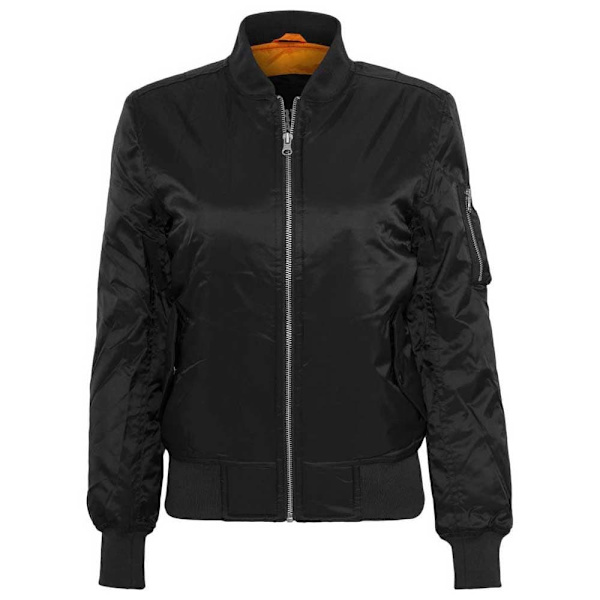 Urban Classics Bomberjacka Basic Svart M Kvinna