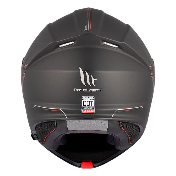 Mt Helmets Genesis Sv Modulær Hjelm Sort XL