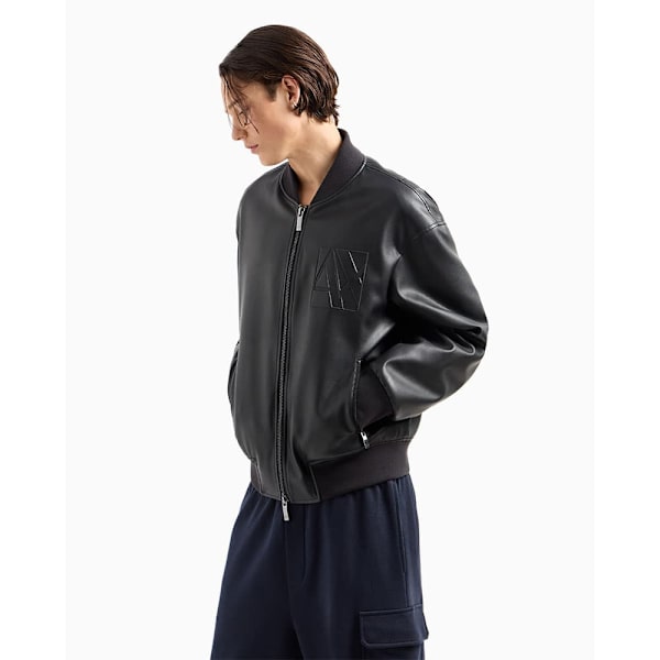 Armani Exchange 6dzb23-ze1cz Jakke Sort M Mand